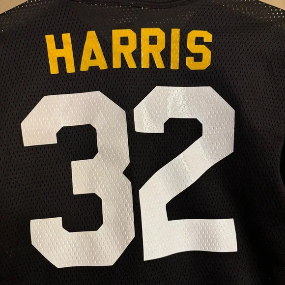 SOLD Franklin Vintage Franco Harris Steelers Jersey Women’s Sz Large (Fits Sm-M) - Picture 6 of 6